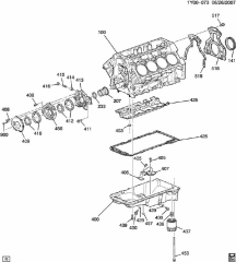 Ölpumpe - Oilpump  GM LS-Motor 97-14